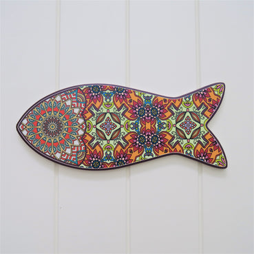 Rainbow Fish Trivet