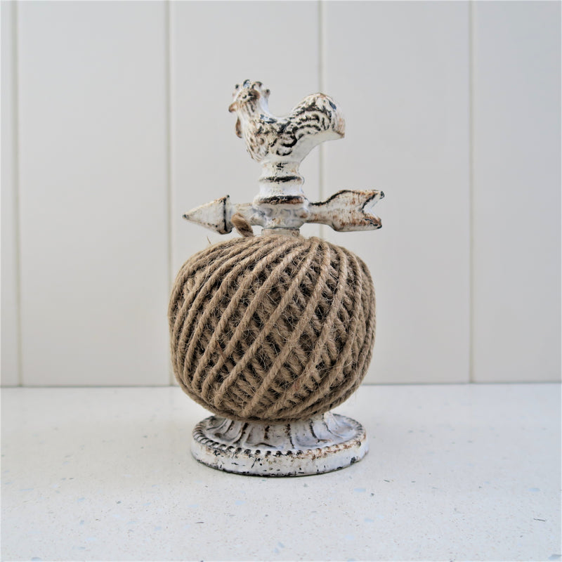 French Country Rooster String Holder