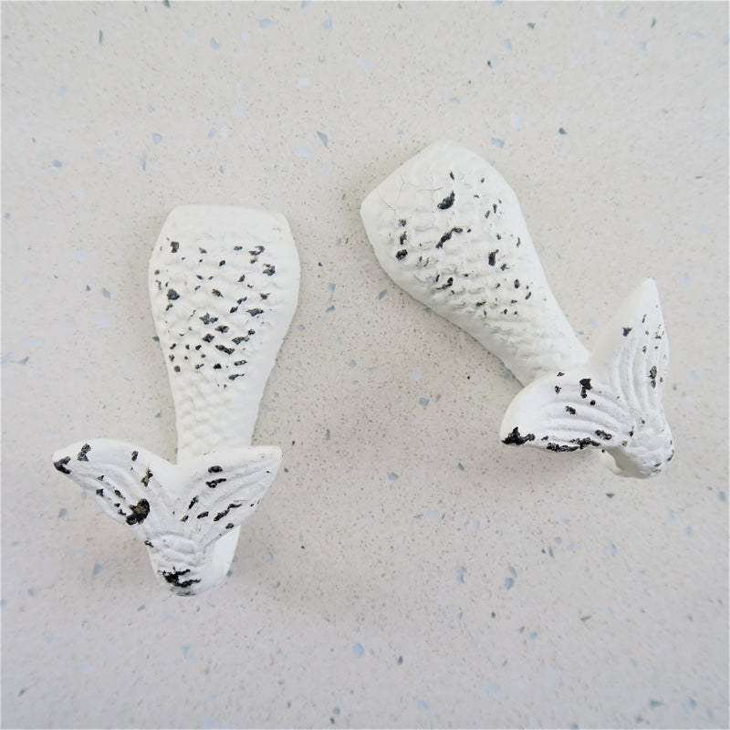 Mermaid Hook Small White