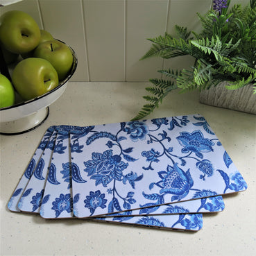 Placemats Vintage Blue Set of 4