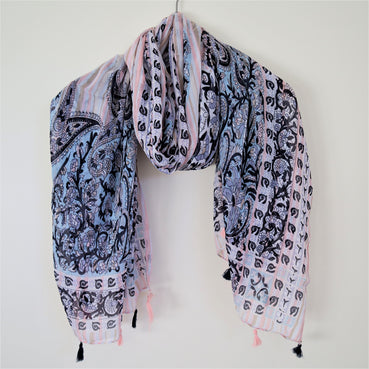 Scarf Boho Pastel