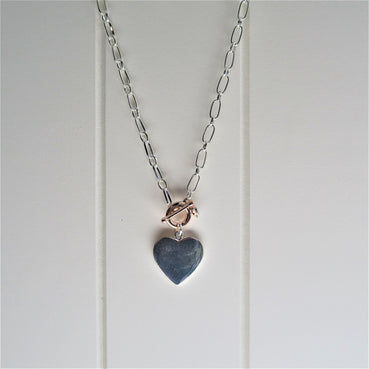 Mixed Heart Short Necklace