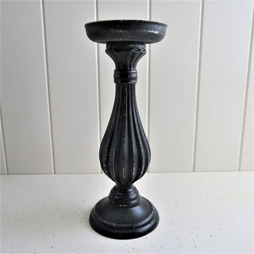 Candlestick Curve Black